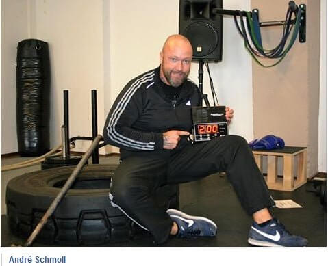 Andre Schmoll nimmt den Kondimaster RC70 unter die Lupe. - kondimaster.de | Zeit für Präzision