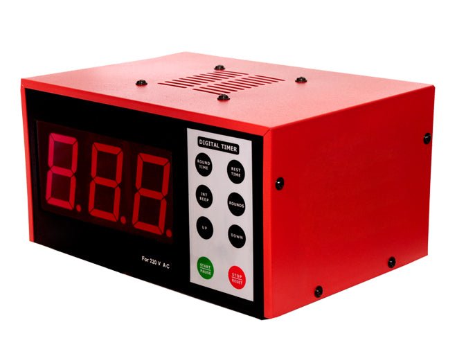 Digitaler Trainings - Timer für Boxen & Workout , KondiMaster RC60 - kondimaster.de | Zeit für dein Workout