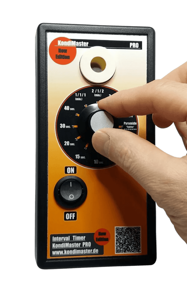 INTERVAL TIMER, KondiMaster PRO – Profi - Timer für Boxen & Wettkämpfe - kondimaster.de | Zeit für Präzision