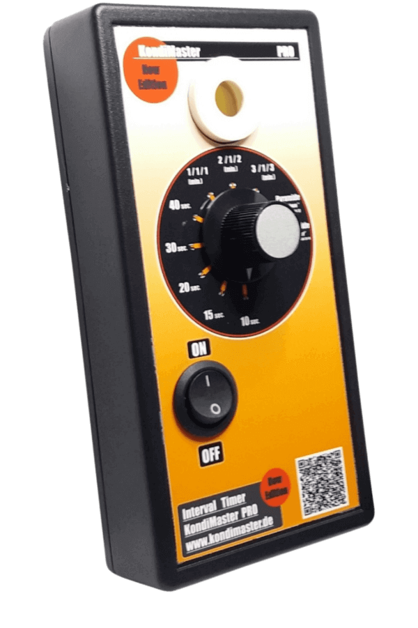 INTERVAL TIMER, KondiMaster PRO – Profi - Timer für Boxen & Wettkämpfe - kondimaster.de | Zeit für Präzision