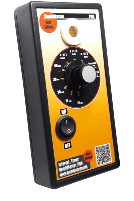 INTERVAL TIMER, KondiMaster PRO – Profi - Timer für Boxen & Wettkämpfe - kondimaster.de | Zeit für Präzision