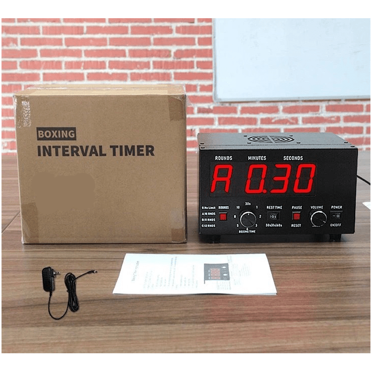 KondiMaster RC73, Boxing Timer für Boxen & Kampfsport - kondimaster.de | Zeit für dein Workout