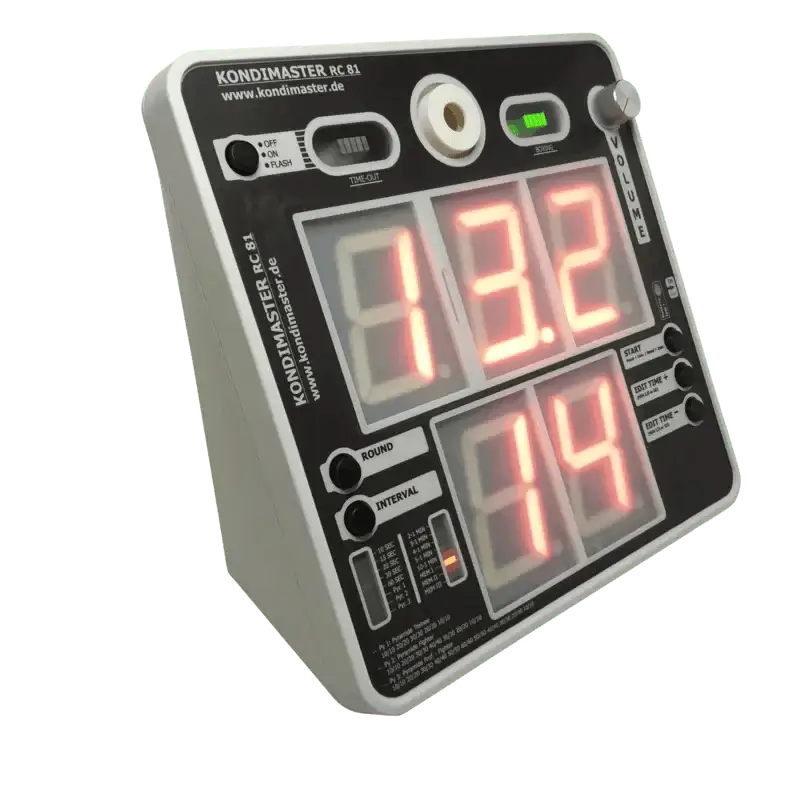 RUNDENZÄHLER & TIMER, KondiMaster RC81 - kondimaster.de | Zeit für Präzision