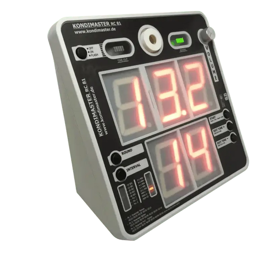 RUNDENZÄHLER & TIMER, KondiMaster RC81 - kondimaster.de | Zeit für Präzision