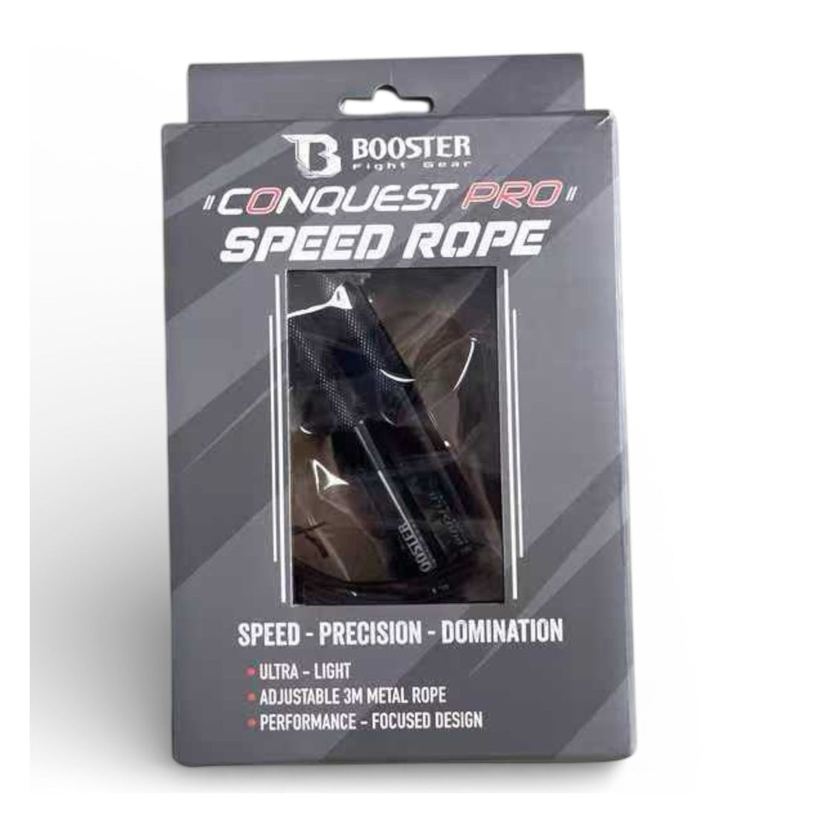 Speed Rope Conquest Pro – verstellbares Springseil, 3 m - KondiMaster | Intervall Timer & Sportzubehör