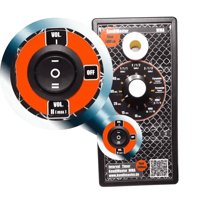 WORKOUT Timer, KondiMaster MMA + Volume - kondimaster.de | Zeit für Präzision