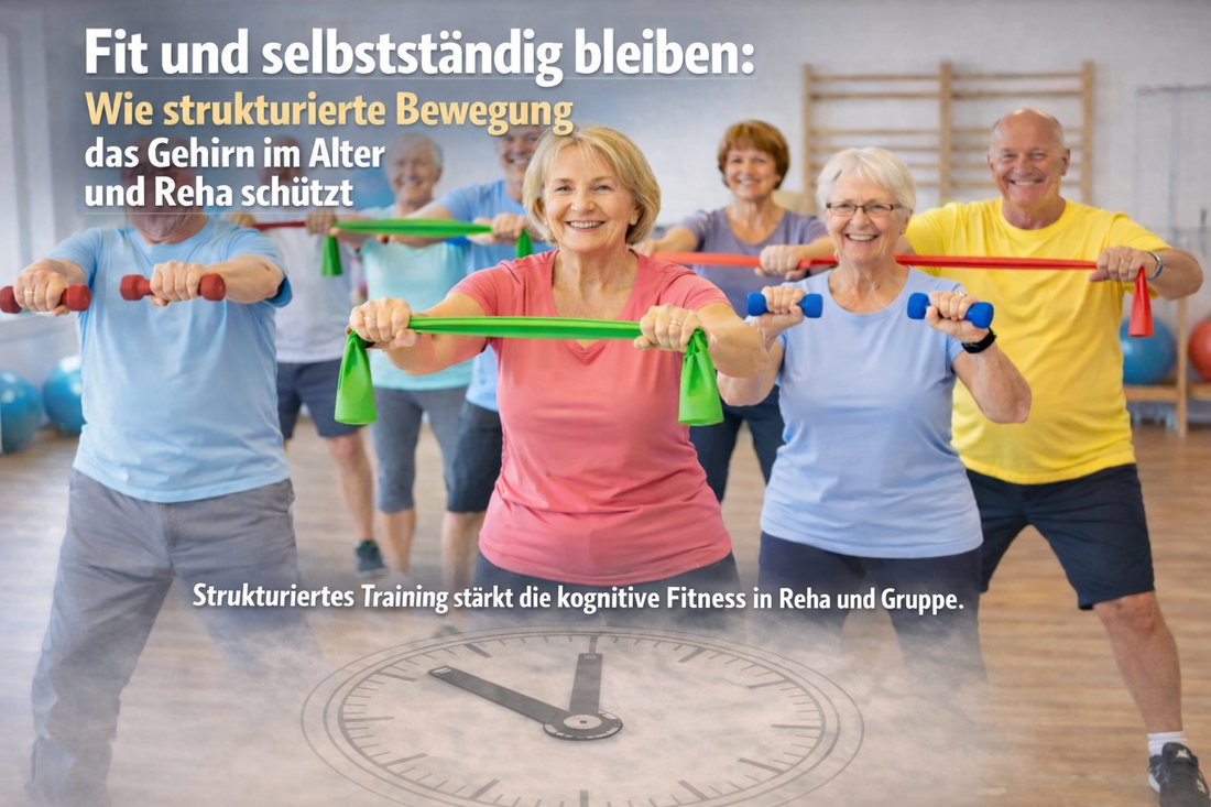 Fit im Alter und in der Reha: Wie strukturierte Bewegung die kognitive Fitness stärkt - kondimaster.de | Zeit für dein Workout