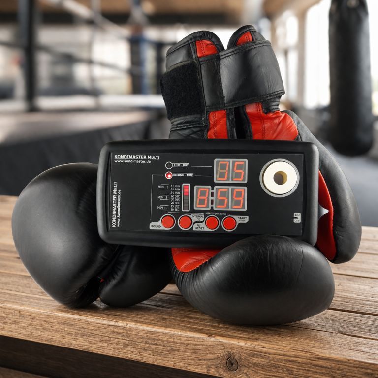 Mobile Trainings-Timer mit Anzeige - kondimaster.de | Zeit für dein Workout