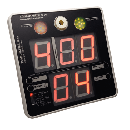 COUNTDOWN UHR , KondiMaster RC80 "MULTI Timer" - kondimaster.de | Zeit für Präzision