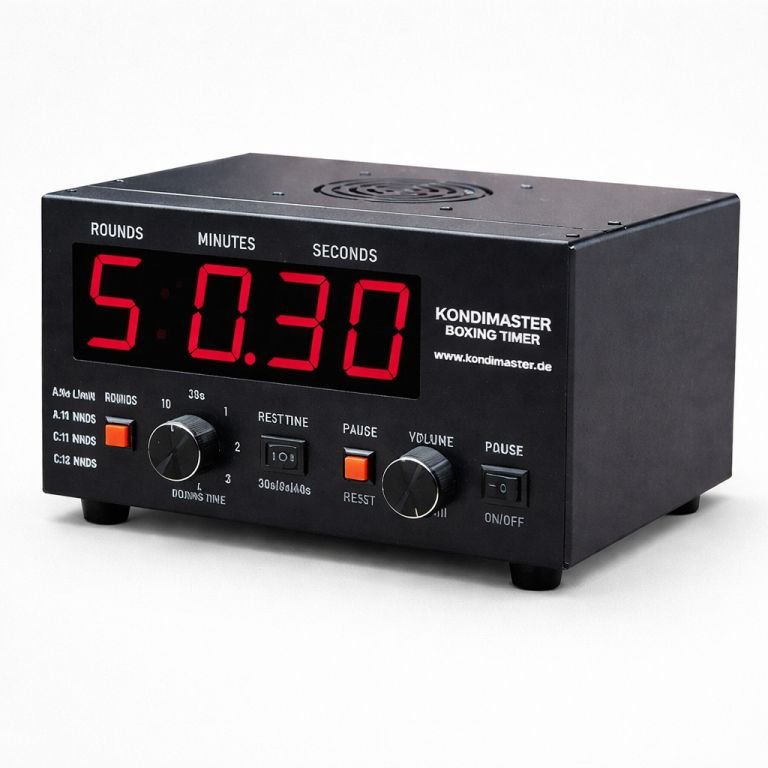 KondiMaster RC73 Fight Timer mit großem LED-Display und Rundenanzeige