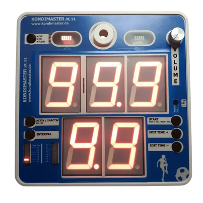 KondiMaster RC91 – Der ideale Fussball Timer für jedes Training - kondimaster.de | Zeit für Präzision