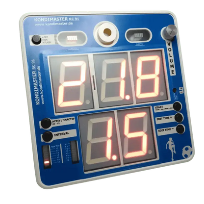 KondiMaster RC91 – Der ideale Fussball Timer für jedes Training - kondimaster.de | Zeit für Präzision
