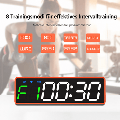 Mini Magnet Timer MAG1 | Magnetische Stoppuhr fürs Training - KondiMaster | Intervall Timer & Sportzubehör