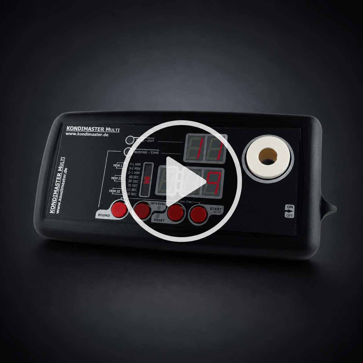 Sporttimer Video-Bedienungsanleitung für den KondiMaster MULTI