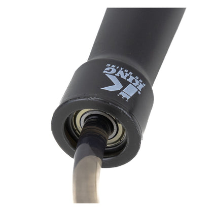 Schweres Springseil Titan – 410 g | mit integrierten Lagern - KondiMaster | Intervall Timer & Sportzubehör
