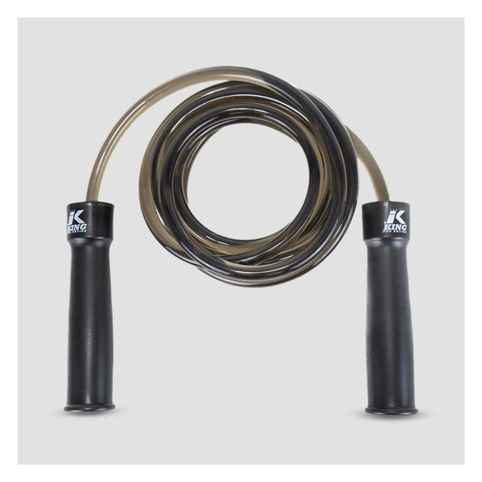 Schweres Springseil Titan – 410 g | mit integrierten Lagern - KondiMaster | Intervall Timer & Sportzubehör