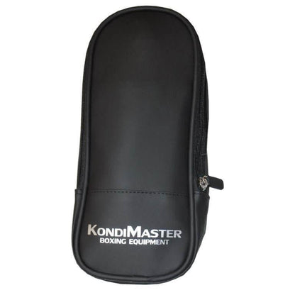 Robuste Tragetasche für handgehaltene Timer, schützt vor Kratzern und Stößen, mit Reißverschluss und Klettband.